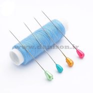 سوزن ته گرد اشکی رنگی