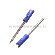 سوزن S تیغدار پلاستیکی آبی