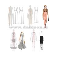 خط کش الگو آموزشی تمام تنه