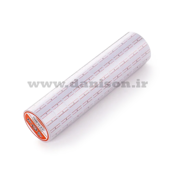 رول 10عددی درجه یک سفید 01 رول برچسب قیمت 10 عددی