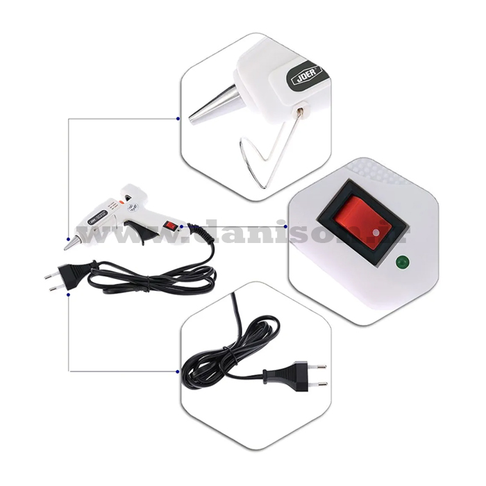 تفنگ حرارتی جوئر 25 وات 03 تفنگ حرارتی 25 وات جوئر