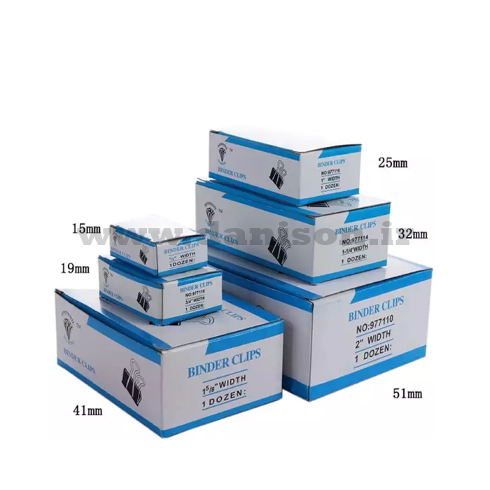 گیره دوبل مشکی 03 گیره دوبل مشکی