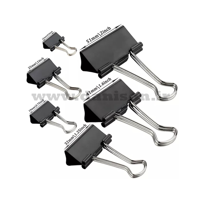 گیره دوبل مشکی 05 گیره دوبل مشکی