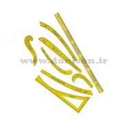 خط کش مولر 8 تکه