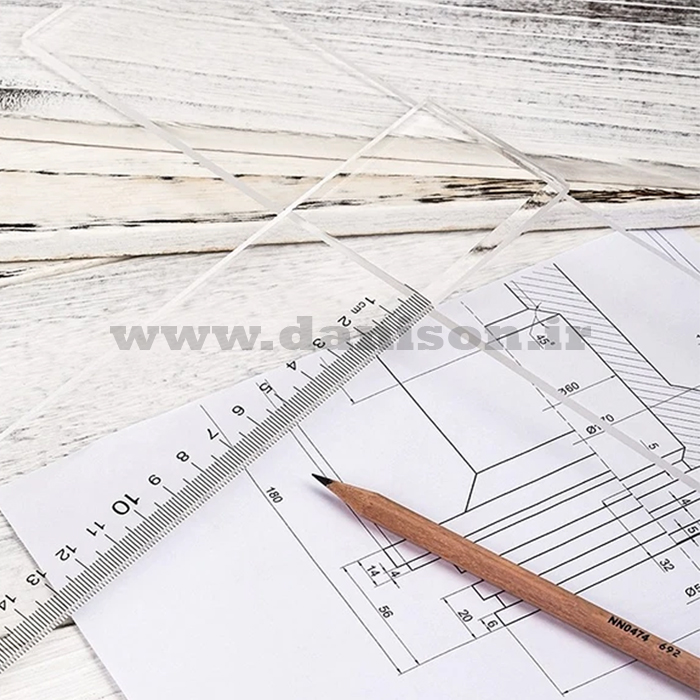 دنیسون _ خطکش تی 02 خط کش T