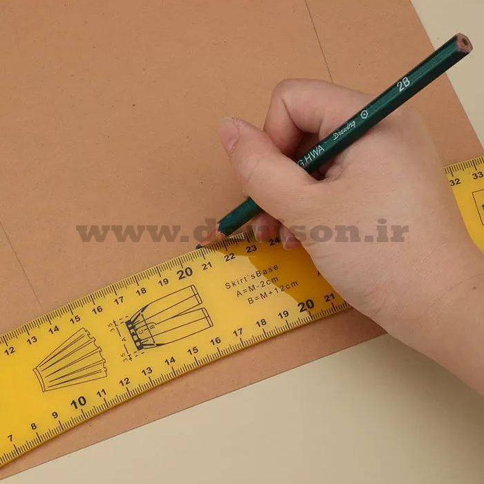 ruller_danison_06 خط کش مولر 7 تکه