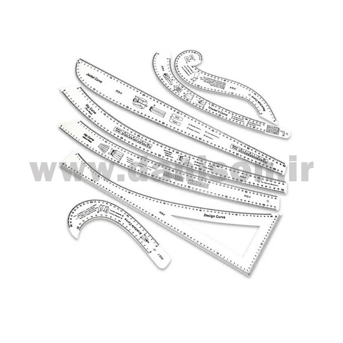 ruller_danison_02 خط کش مولر 7 تکه