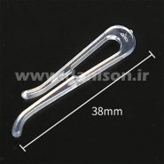 گیره پیراهنی شیشه ای بدون دندونه