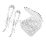 گیره پیراهنی شیشه ای بدون دندونه