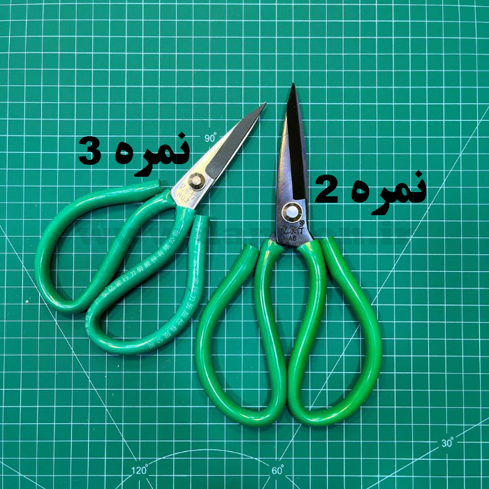 قیچی دسته سبز_ دنیسون 01 قیچی دسته سبز