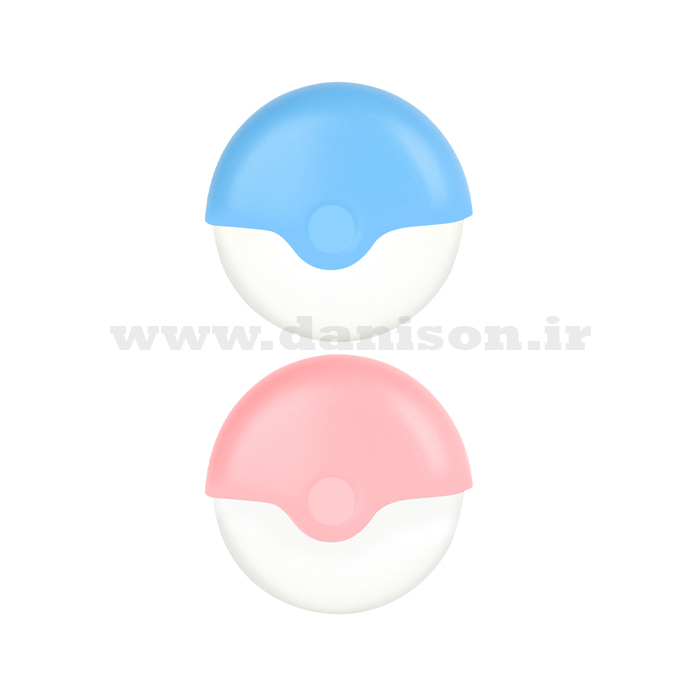 ژیلت زنانه فانتزی گرد 06 ژیلت زنانه فانتزی با درب پیچی گرد