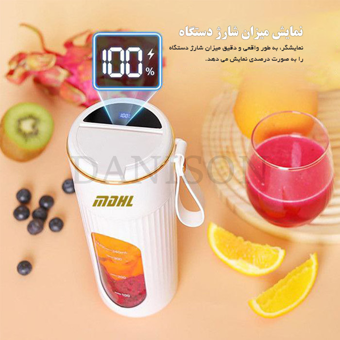 shaker_danison_14_03 شیکر شارژی ۱4 تیغه قابل حمل