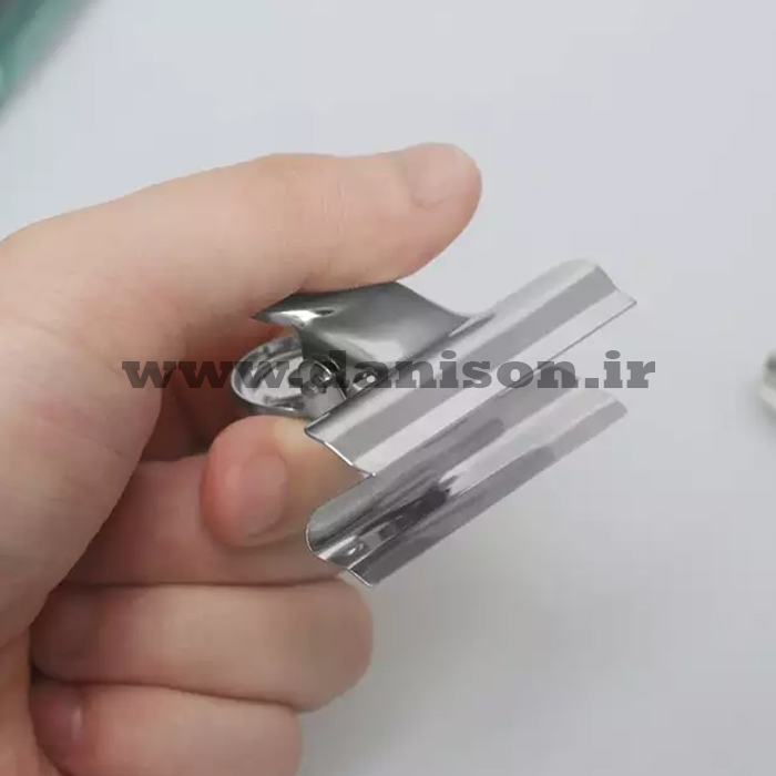دنیسون - گیره ورشویی فلزی گرد - 07 گیره فلزی کاغذ